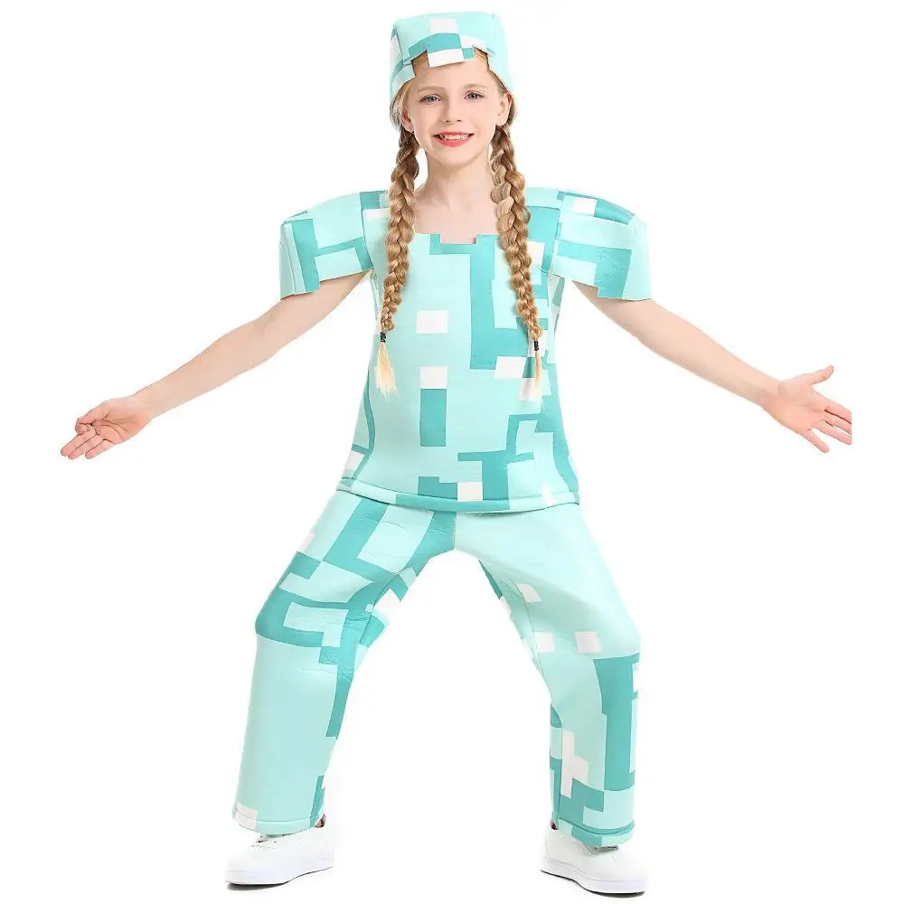 

Halloween Children's Costume Game Play Stage Cosplay Performance Clothes PU Material KTV Dress Summer China Made