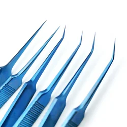Electronic Tweezers Straight Hair Transplant Implanter Angle Tweezers Straight Forceps Titanium Tweezers Forceps