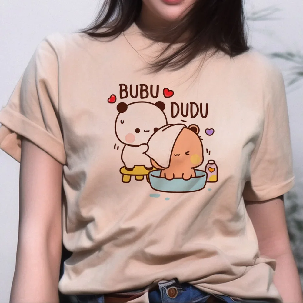Bubu And Dudu Fashion 2024 Casual T-shirt Female Designer Top Female Street Clothing