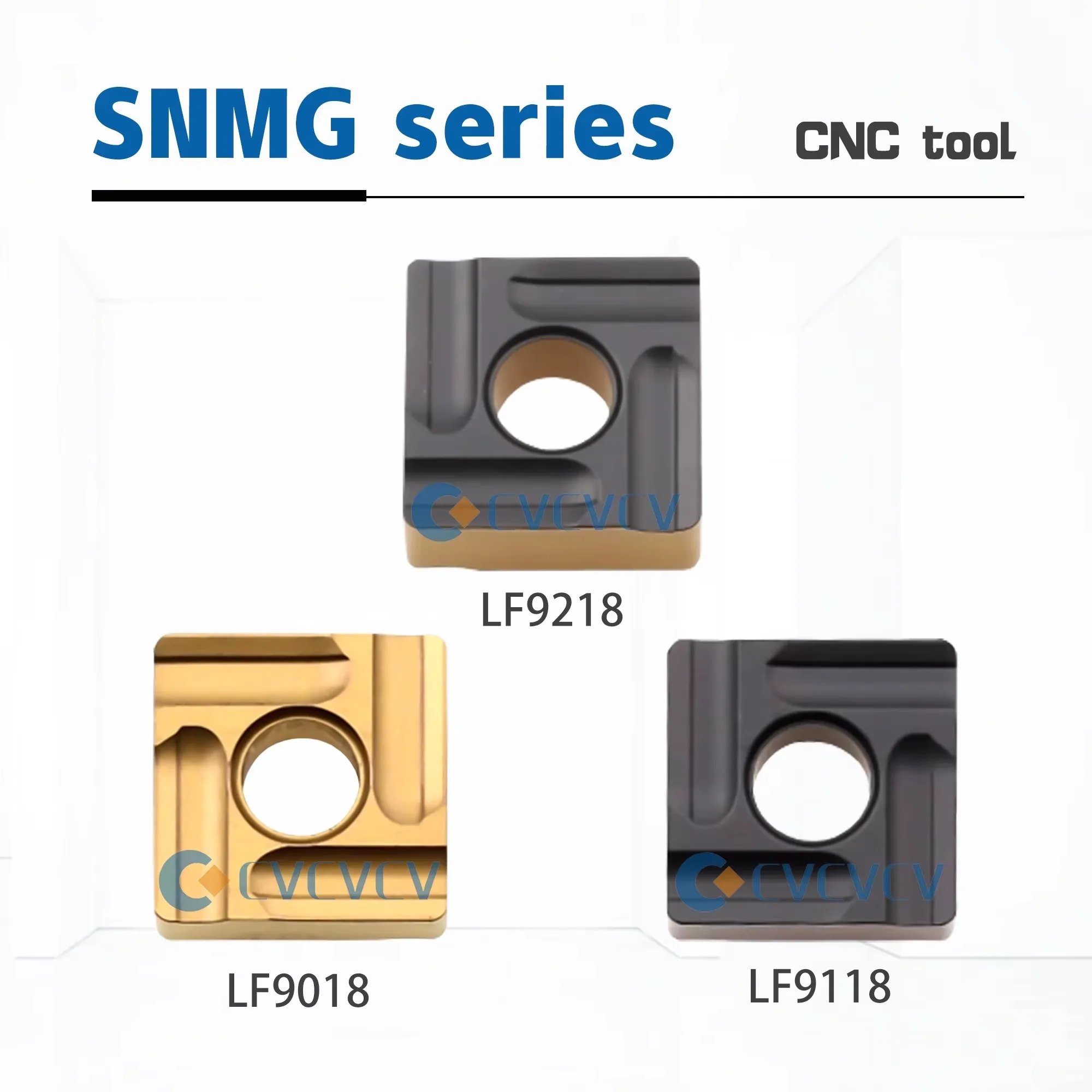 SNMG120404R-S SNMG120408L-S LF9018 LF9118 LF9218  DESKAR 100% Original Lathe Blade Numerical Control Processed Steel Parts Tools