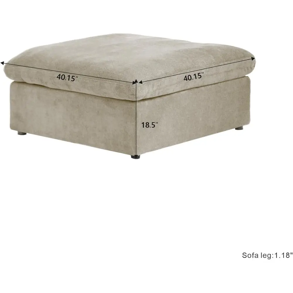 طقم أريكة عثمانية حديثة وبسيطة، أريكة مقطعية أنيقة لمساحات المعيشة المعاصرة #2