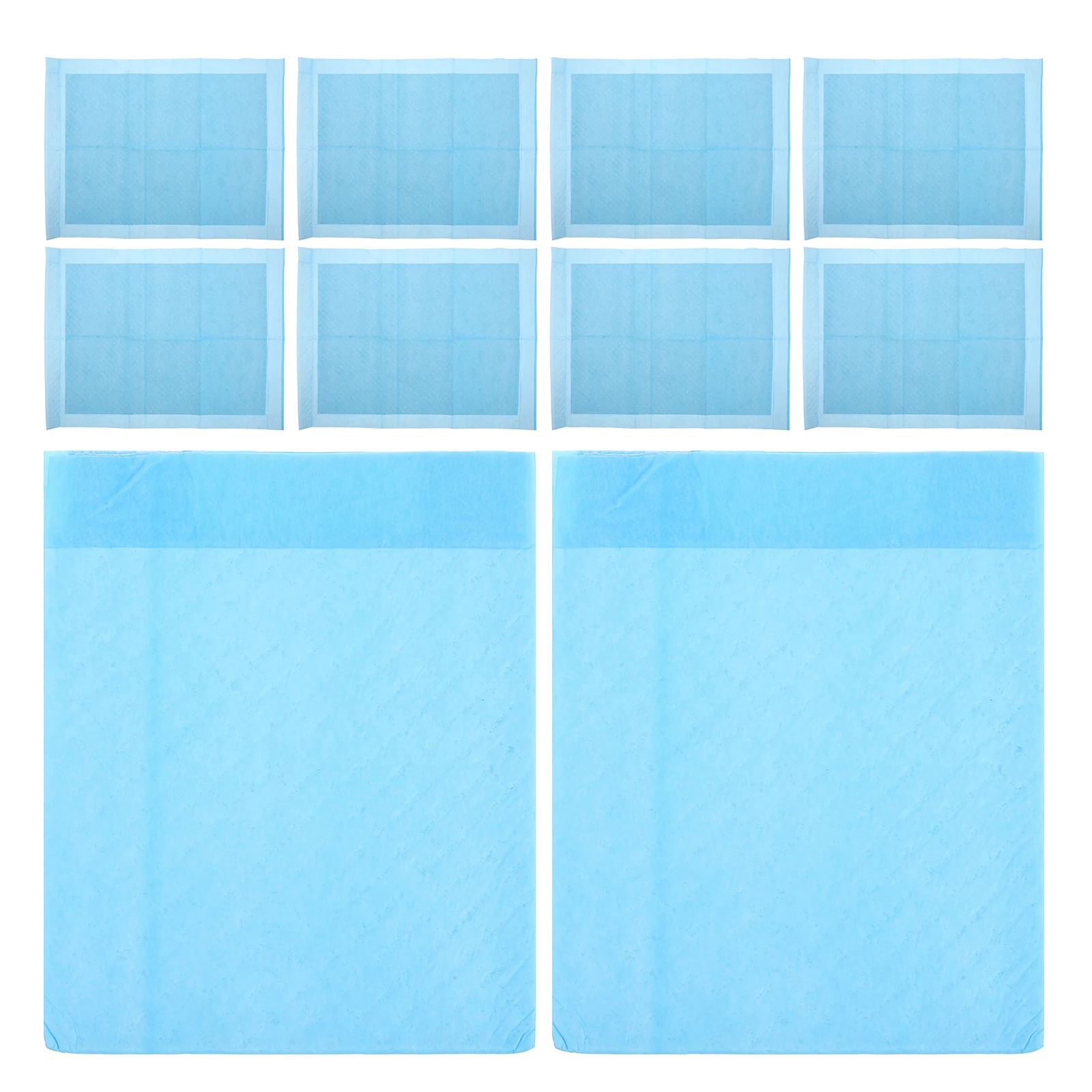 10 قطعة وسادة غنغ الطيور الممتصة للماء غير المنسوجة النسيج قفص الطيور بطانة ورقة استخدام طويل الأمد لسلامة الببغاء