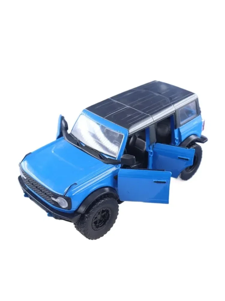 Модель литая автомобиля Jada 1:24 2021 Ford BRONCO High, модель автомобиля из металлического сплава, украшение автомобиля, дисплей, коллекционные подарки