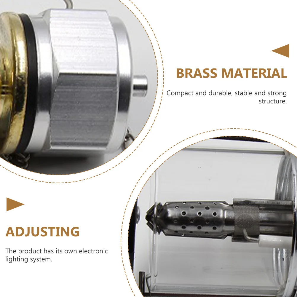 

1 set Outdoor Gas Lantern Simple Warm Light Camping Tent Illuminate Tool Portable Propane Lamp Mapp Gas Powered Light