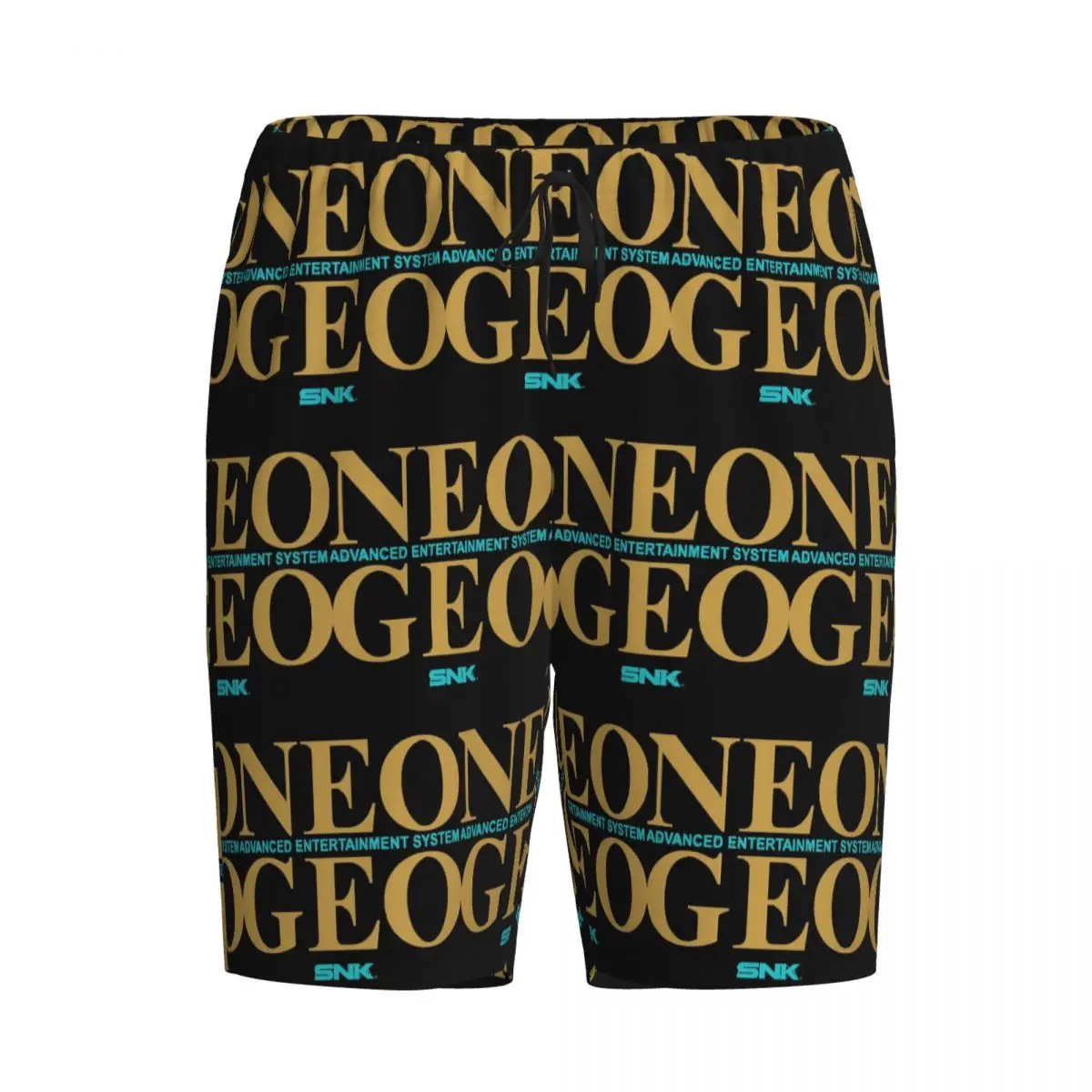 

Мужские шорты-пижамы Custom Neo Geo Logo Neogeo Arcade, брюки для сна, домашняя одежда, нижняя часть комплекта для сна