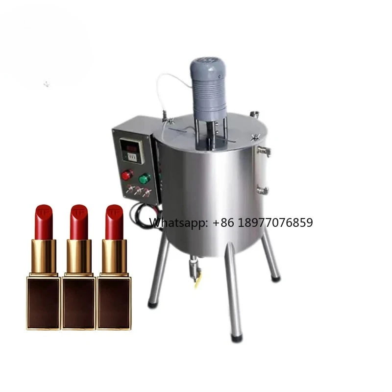 2026 JH High Viscosity Liquid Crayon Filling Machine Semi-Automatic Soap Lipstick Machine 500BPH Beverage Food Heating Stirring
