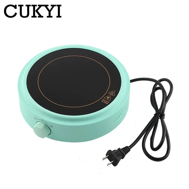 CUKYI 110V/220V Electric Ceramic Stove 2 Gear Firepower adjustable Knob Portable Tea Boiler Waterproof Stove Universal cookware