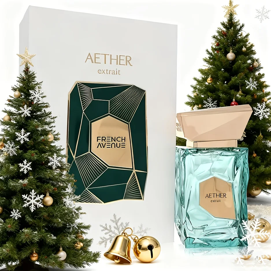 

Aether France World — духи унисекс, 3,4 унции/100 мл. Новый рождественский продукт – идеальный выбор подарка.