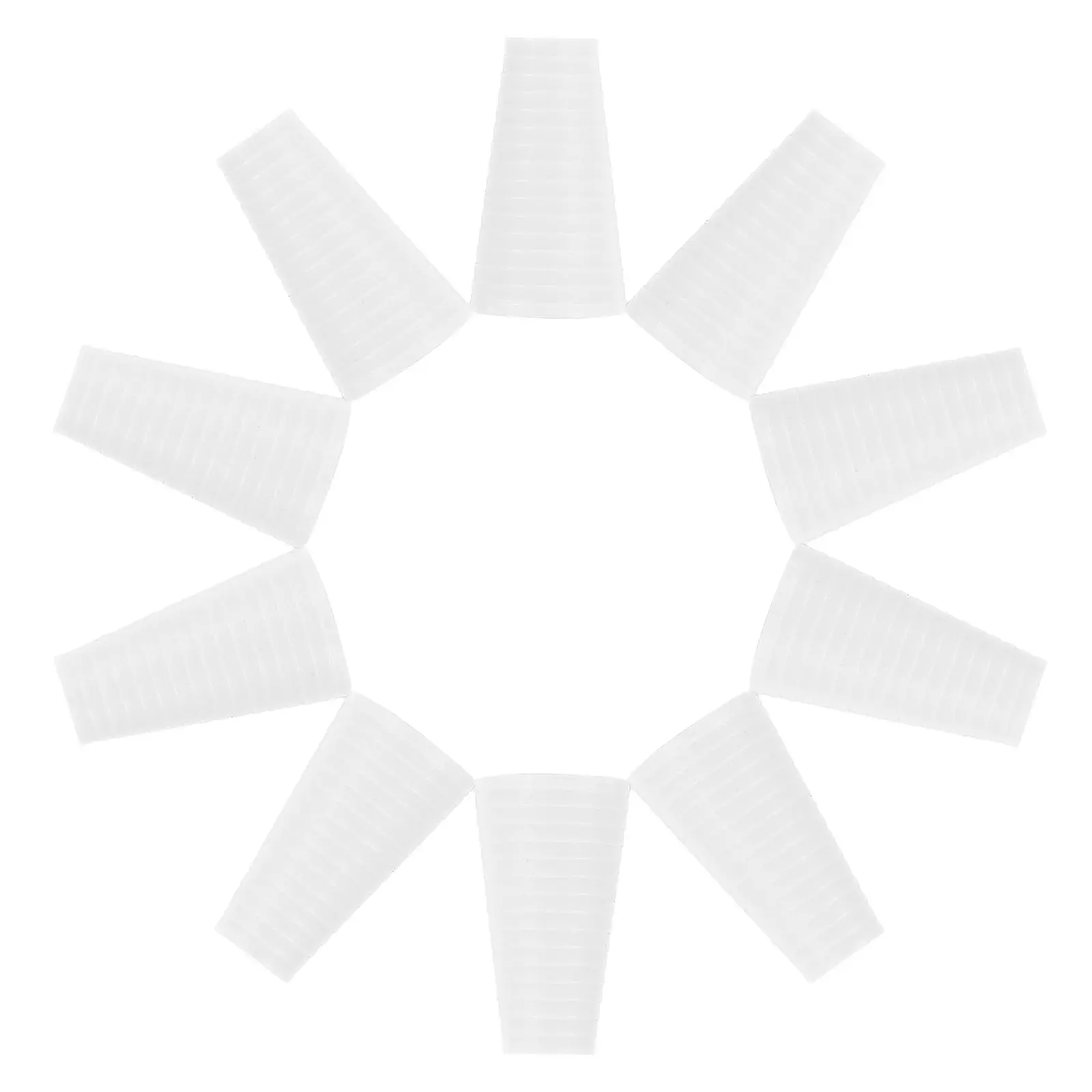 20Pcs Plastic Curtain Pull Cord Tassels White Wood Look Pendant Drops for Blinds Shades Drawstrings Smooth Operation Versatile