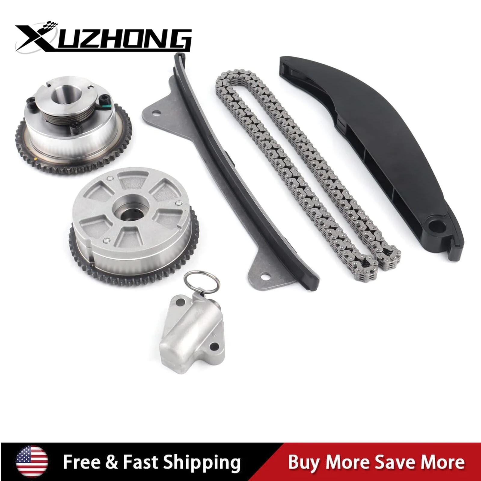 

Для Hyundai Elantra Kona 2.0L 2017-2021 Комплект цепи ГРМ с шестерней распредвала VVT