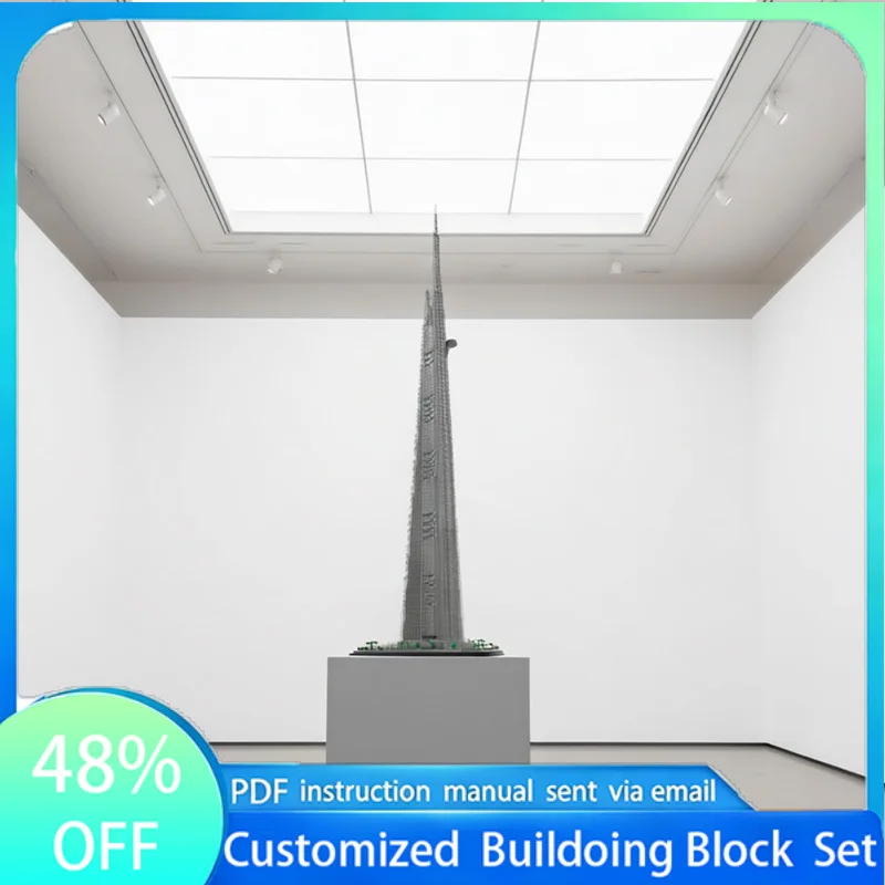 6112 PCS Urban Multi-functional mixed-use skyscraper MOC Customize Modular Building Block Simple Popular DIY Toy Birthday Gift