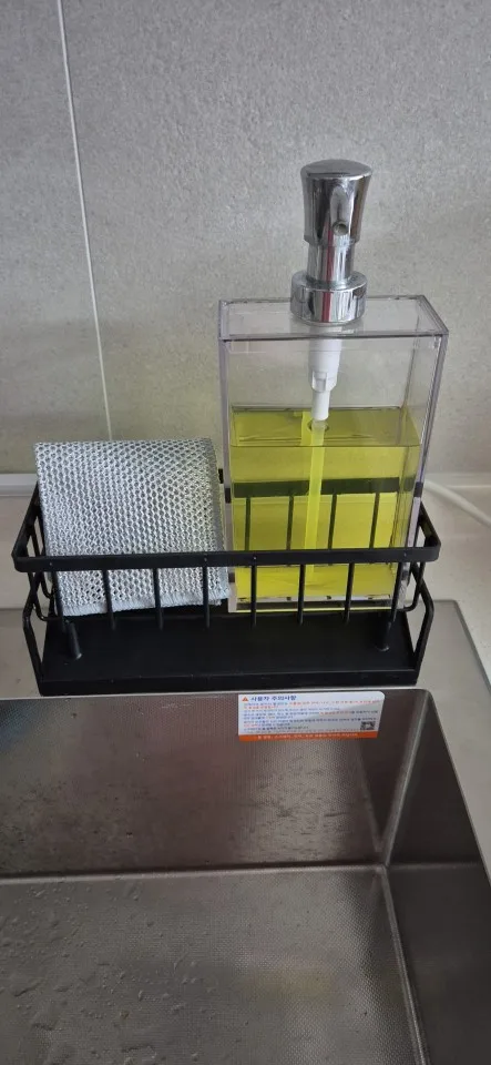 Faucet Hanging Rack – Integrated Draining & Storage, Kitchen Space-Saving Tool photo review