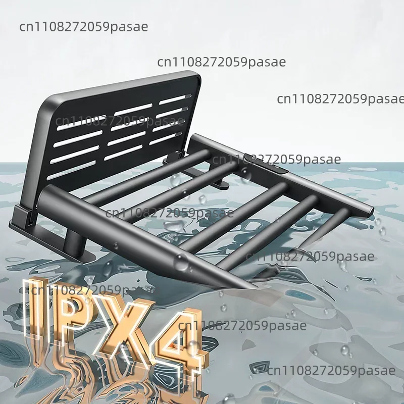 Electric towel rack without drilling, bathroom electric rapid heating drying rack, large multi-layer storage rack