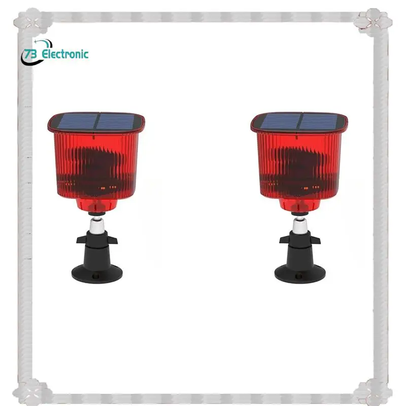 

24-часовая доставка, 2X, сигнальная лампа на солнечной энергии, замена птиц и животных, датчик движения, детектор сирены, стробоскоп для дома, фруктовой фермы