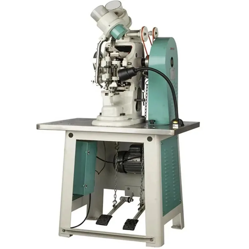 Automatic Double-Sided Shoe Making Machine for Leather Canvas Rubber Eyelet Punching Machine
