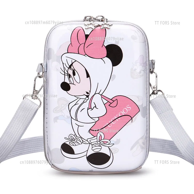 

Cartoon Children's Crossbody Bag Minnie Mickey Cute Children's Shoulder Bag Kawaii Boys Girls Coin Purse Christmas Birthday Gift