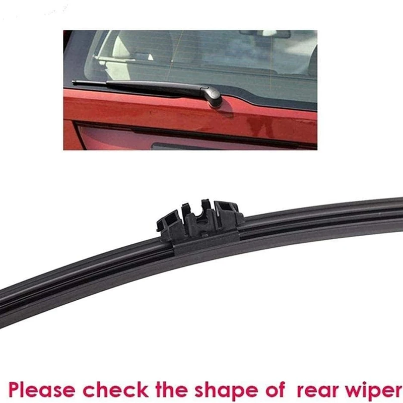 Car Front and Rear Wiper Blade Kit Windshield Wiper Strip for Volvo XC60 2012-2017 2016 2015