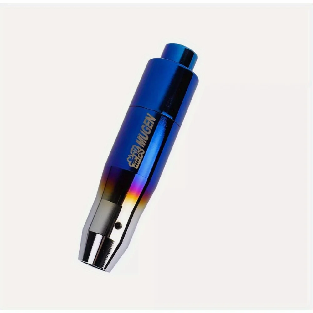 MUGEN Universal Burn Blu Aluminum Alloy Automatic Gear Shift Knob Lever Shifter