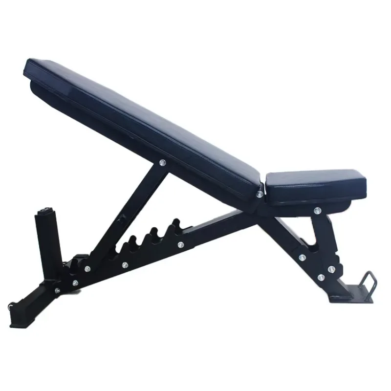 

Регулируемая скамья для домашнего спортзала 2025 года — многофункциональная складная скамья для тренировок с плоскими режимами наклона
