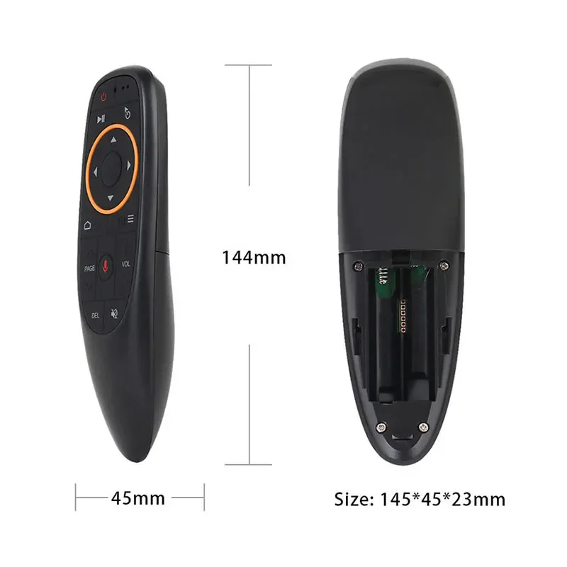 Bpr1s plus g10s bpr2s plusワイヤレスリモコン、音声制御付き、gyro付き、2.4g、Android TVボックス、PC、ファイアスティック用