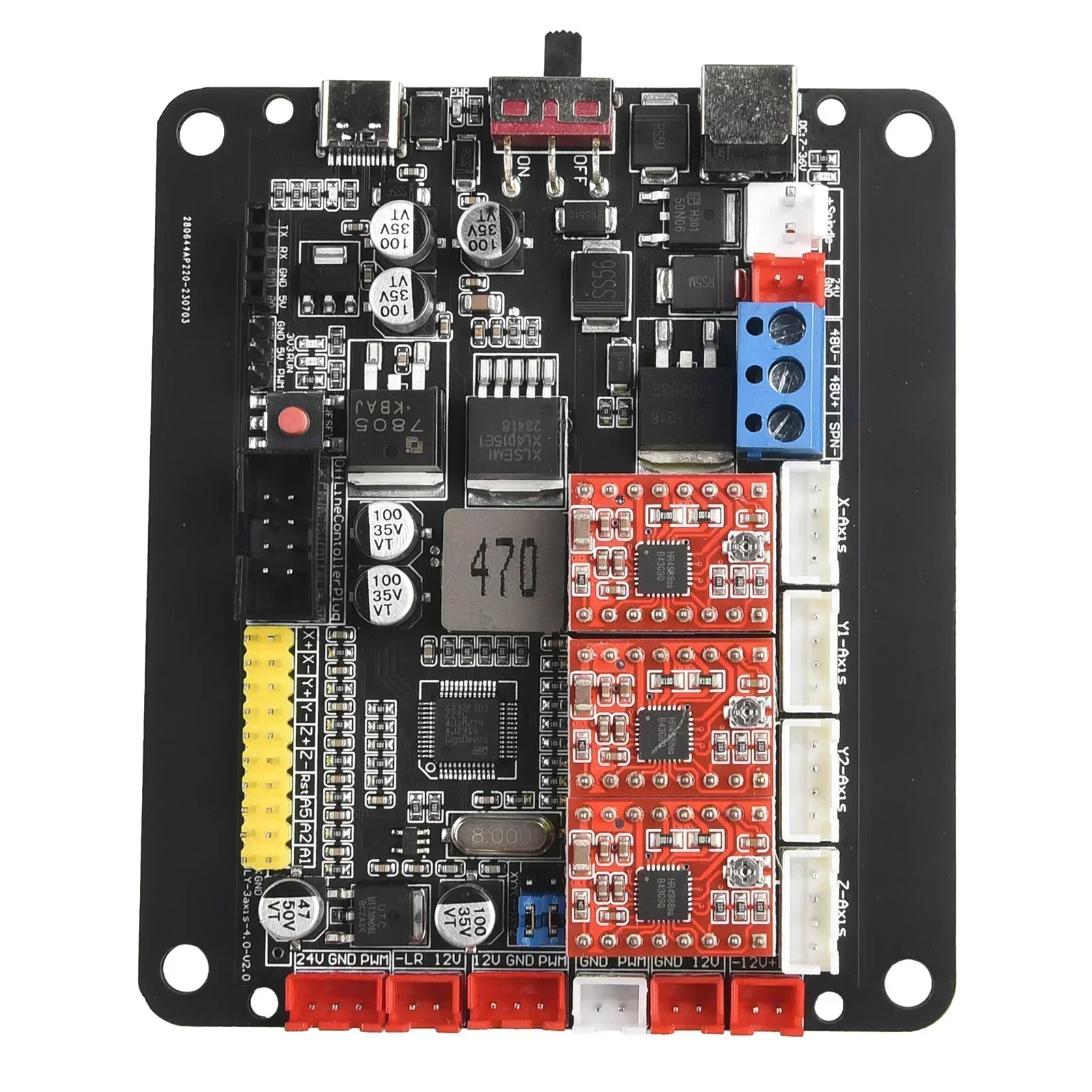 

Software USB GRBL Controller CNC GRBL Controller Board Offline Control Support Gcode Controller Board X Y Z Stepper Motor