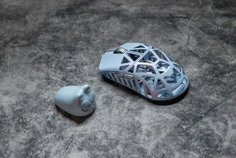 WLMOUSE Beast X Pro IceBlue Magnesium Alloy Dual Mode 2.4G
