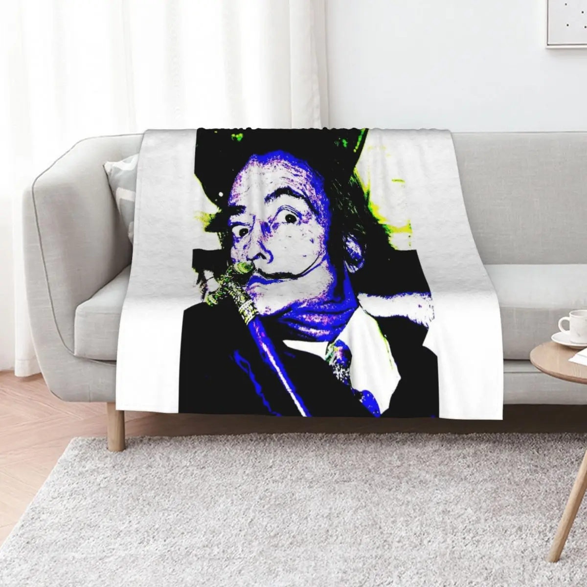 Copy of Salvador Dali Throw Blanket Custom Beautifuls Thermal for babies Thermals For Travel Blankets