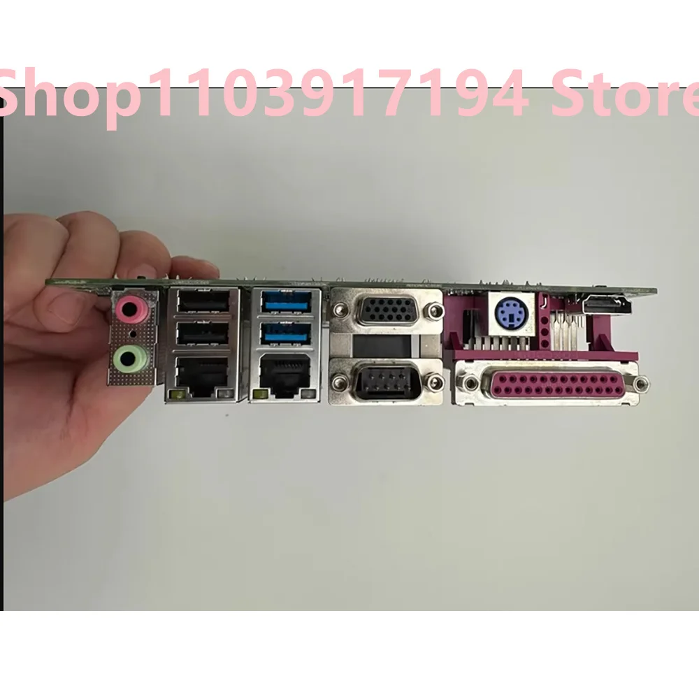 FOR Seavo H812C-B 17×17 Industrial control motherboard Double net port VGA+HDMI