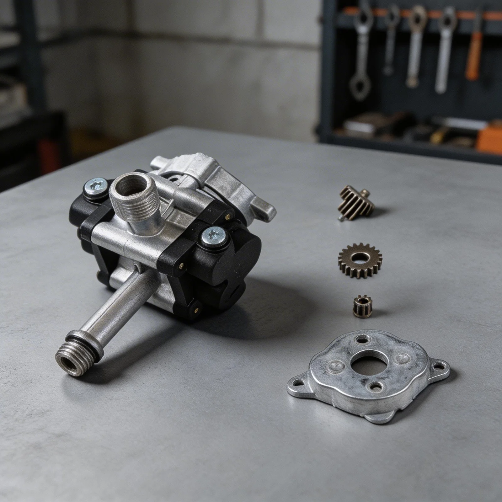 For High Pressure Cleaners Pneumatic High Pressure Water Pump Car Cleaning Metal Water Pump For Cleaning Black Finish