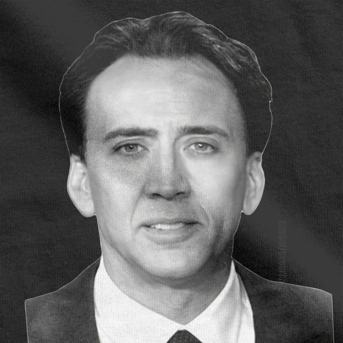 Men T-Shirt Nicolas Cage John Travolta Face Off Funny Cotton Tees Classic Short Sleeve T Shirt O Neck Tops Adult