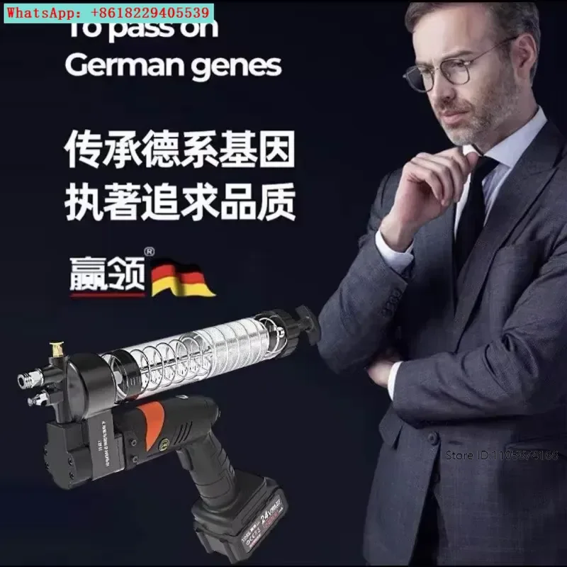 Rechargeable 24V lithium battery high pressure automatic grease gun