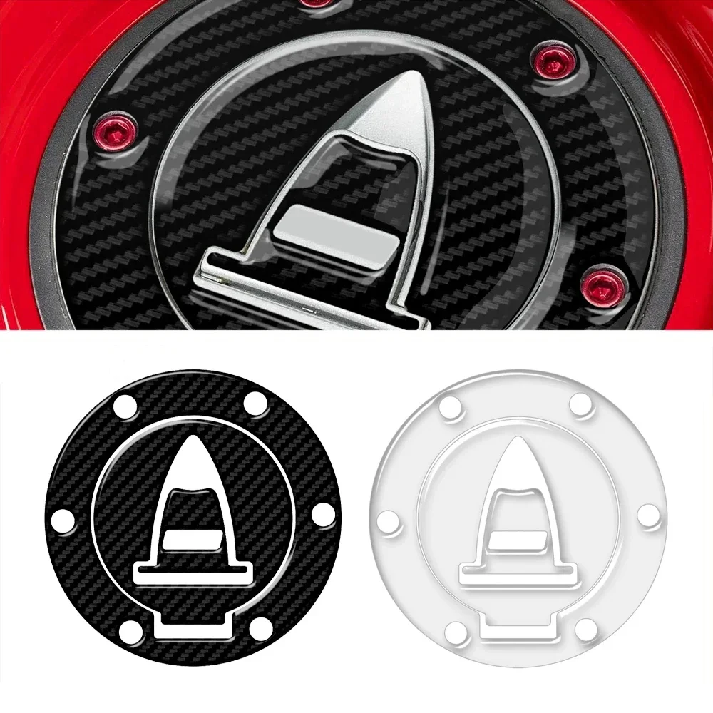 Motorcycle Tank Gas Fuel Cap Cover Protector Sticker for Ducati Multistrada 950 1100 1200 V2 V4 Models