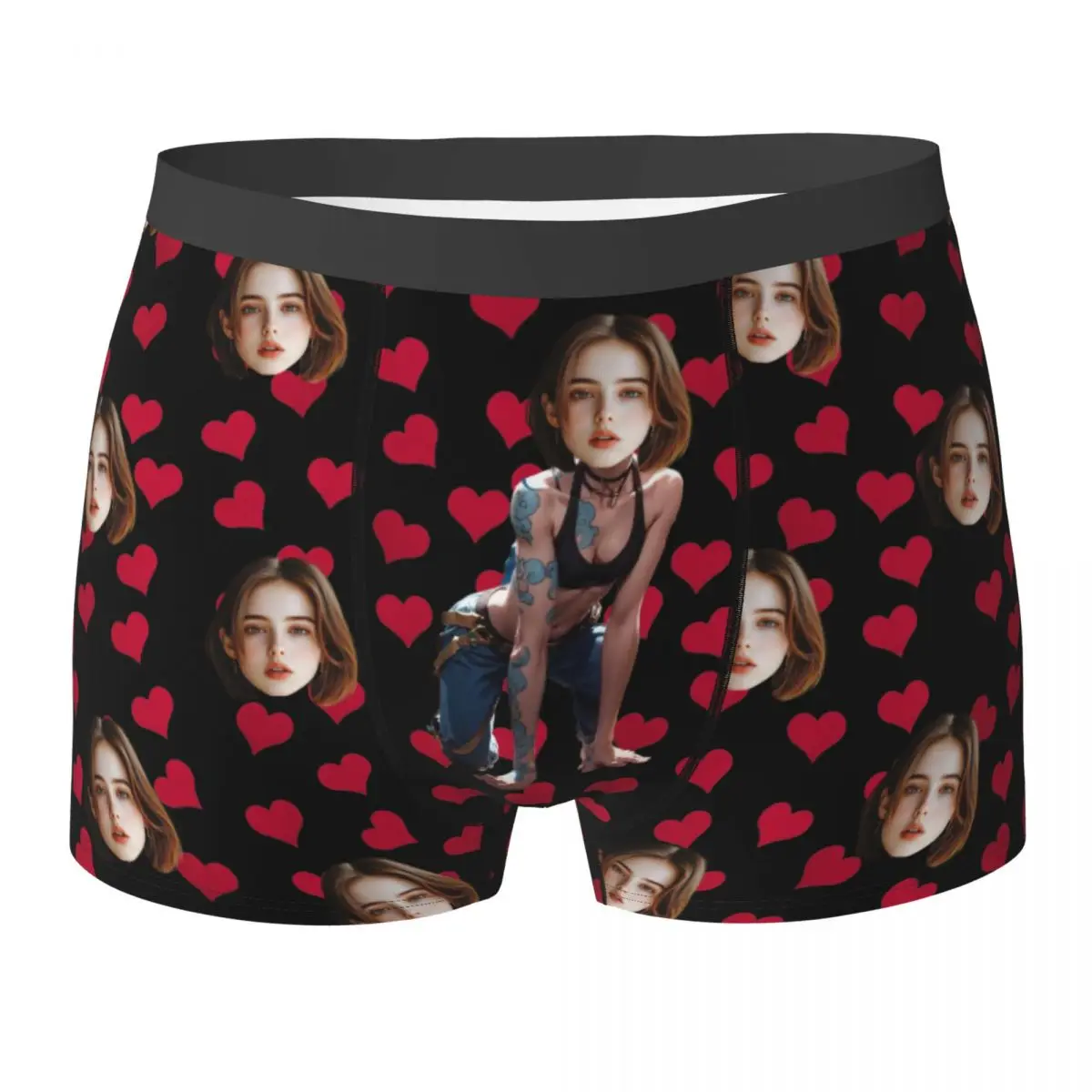 

Funny Custom Underpants Boxers Gag Gift For Man Humorous Underwear Funny Personalized Face Boxer Briefs