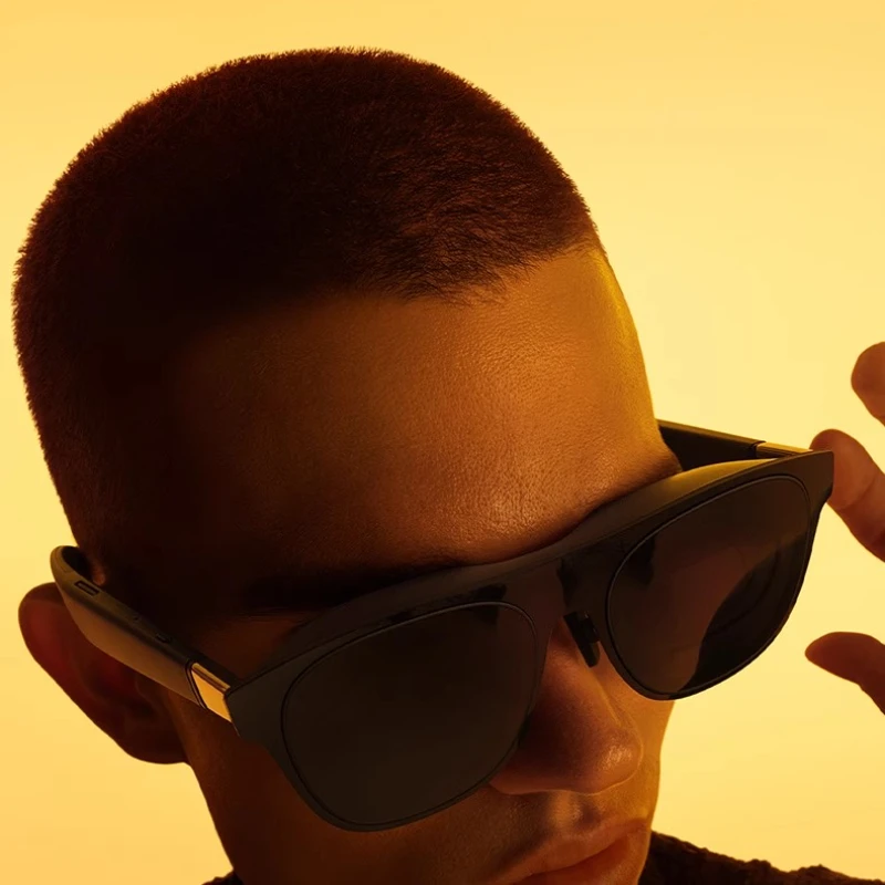 [2025 신제품] 새로운 스마트 AR 안경 AR 안경 네이티브 3DoF 호버 비번역 안경 자체 개발 스페이스 컴퓨팅 X1