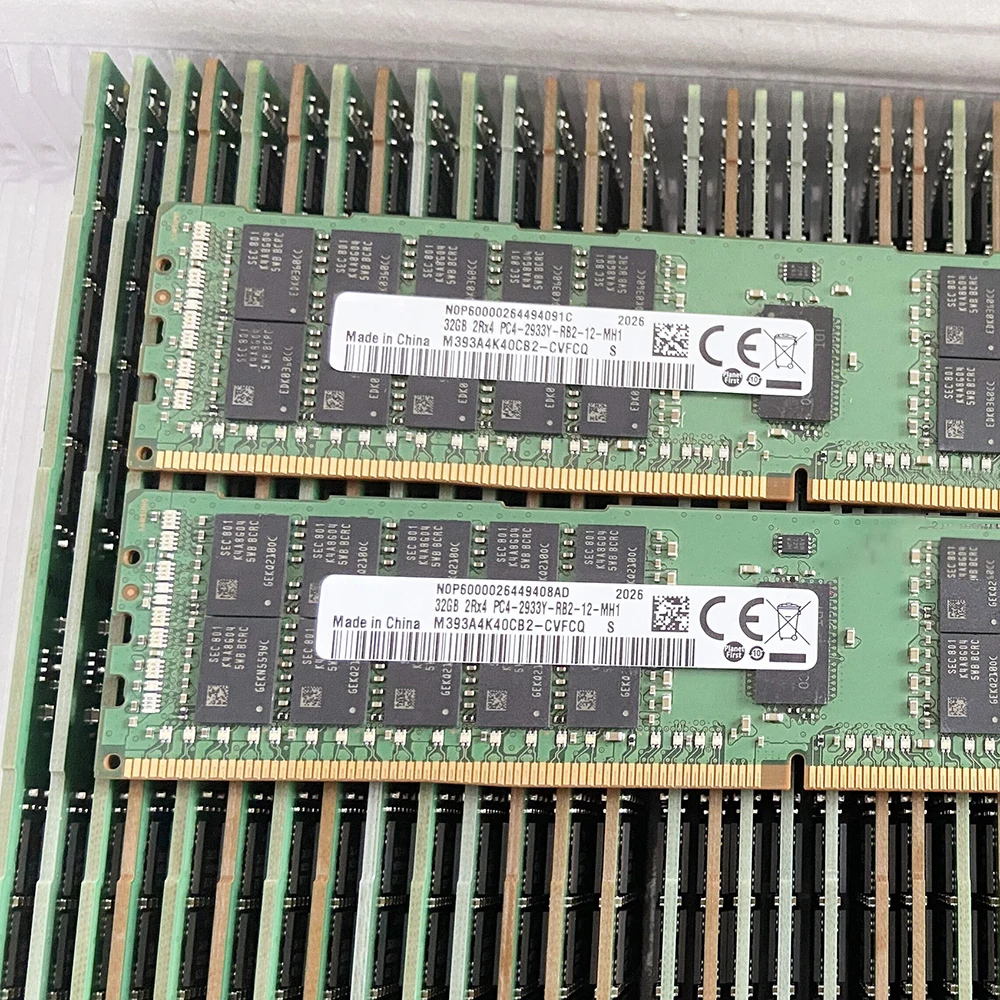 32GB DDR4 2933MHz ECC REG RAM For DELL R730XD R740XD T430 T440 T630 T640 Server Memory Works Perfectly Fast Ship High Quality