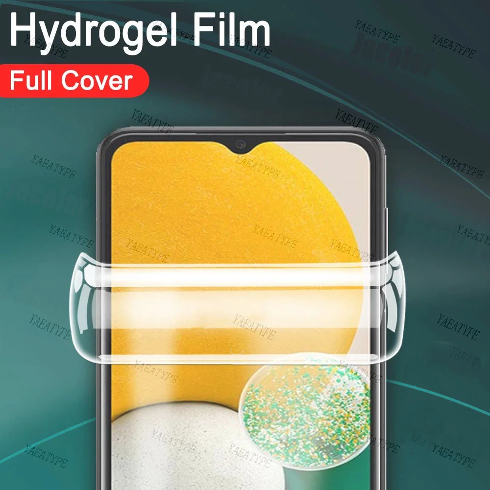 Filme de hidrogel para Samsung Galaxy, protetor de tela para A14, A34, A54, A24, A13, A23, A53, A73, A33, 5G, A12, A22, A32, A52, 3pcs