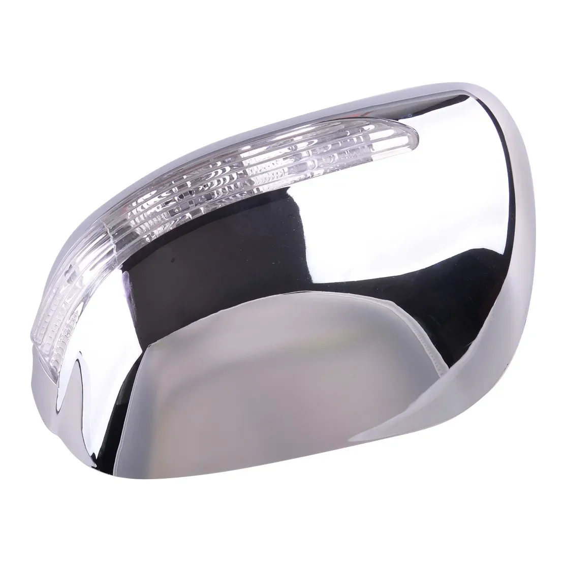 1Pair Chrome Side Mirror Cover Trim LED Turn Signal Light Fit for Toyota Corolla 2009 2010 2011 2012 2013