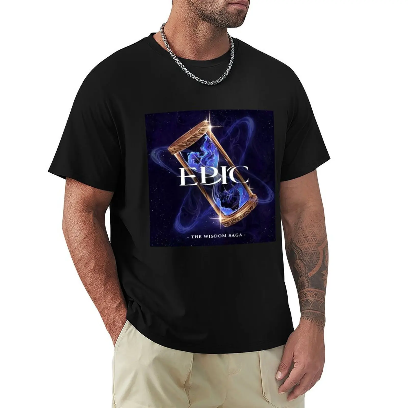 

Epic the Musical: The Wisdom Saga T-Shirt summer 2025 funny meme t-shirts shirts graphic tee men
