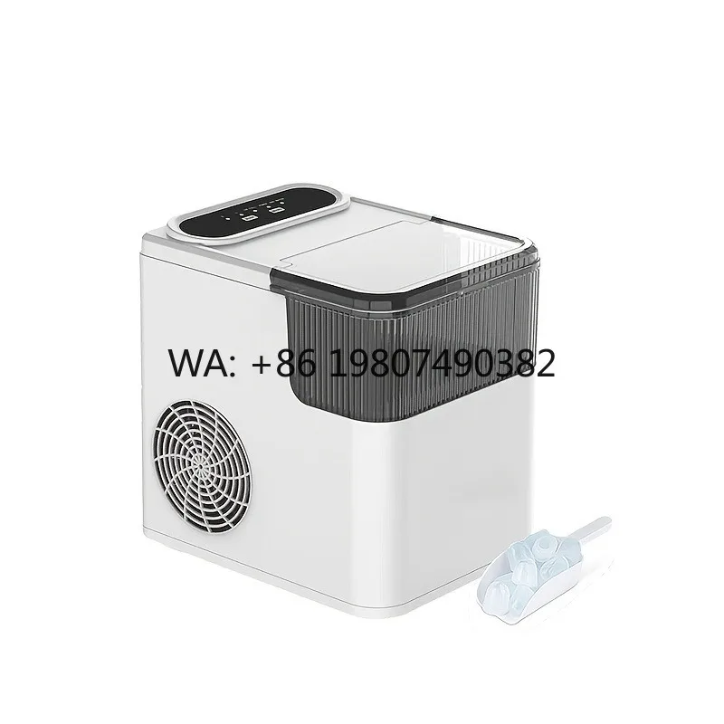 USB Powered Bullet Ice Maker, Compact Countertop Design, Energy-Saving 1.5L Portable Household Ice Making Machine