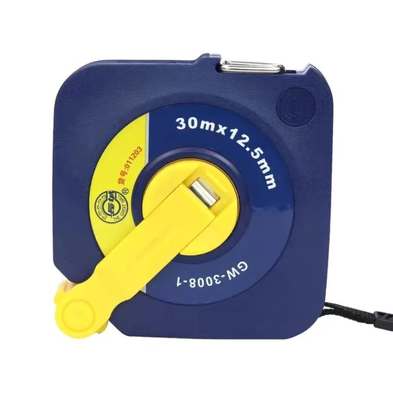 Steel Tape Measure 20/30/50 Meter Wear-resistant Hand Cranked Box Type Long Steel Tape Measure Meter Ruler Engineering Ruler