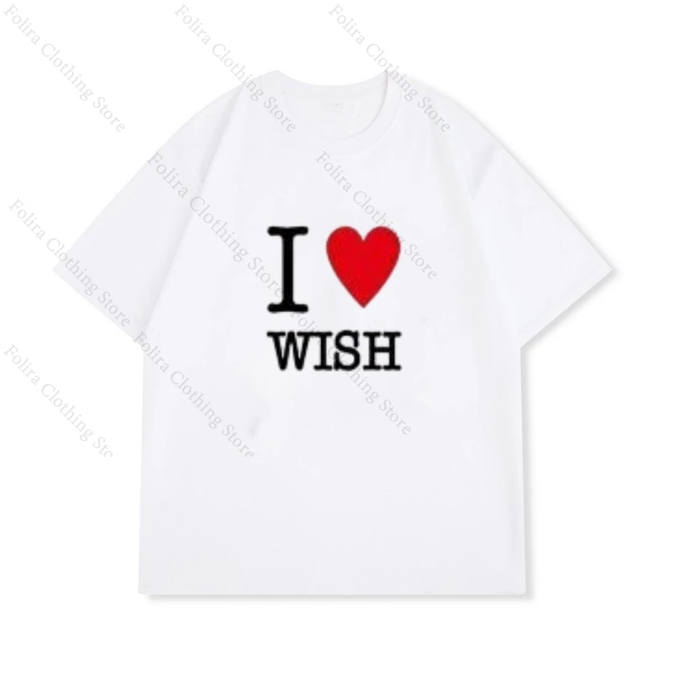 NCT WISH Oh Sion YUSHI Same T-shirt for Fans Printing Summer Tops