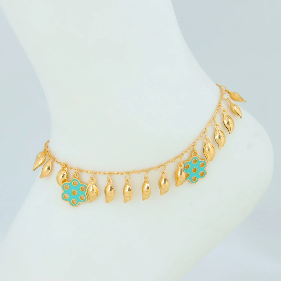 Arabische Mode Fußkettchen 21k Vergoldet Türkische Münzen Vintage Fußarmband Nigeria Islamischer Frauen Brautschmuck – Detail 17