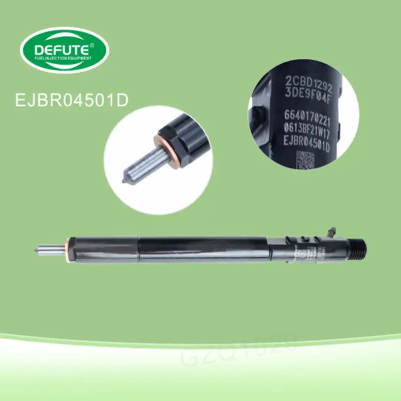 EJBR04501D Delphi Injector Assembly For Ssangyong Ateng, Rest Diesel System High Quality Auto Parts GZQ1129