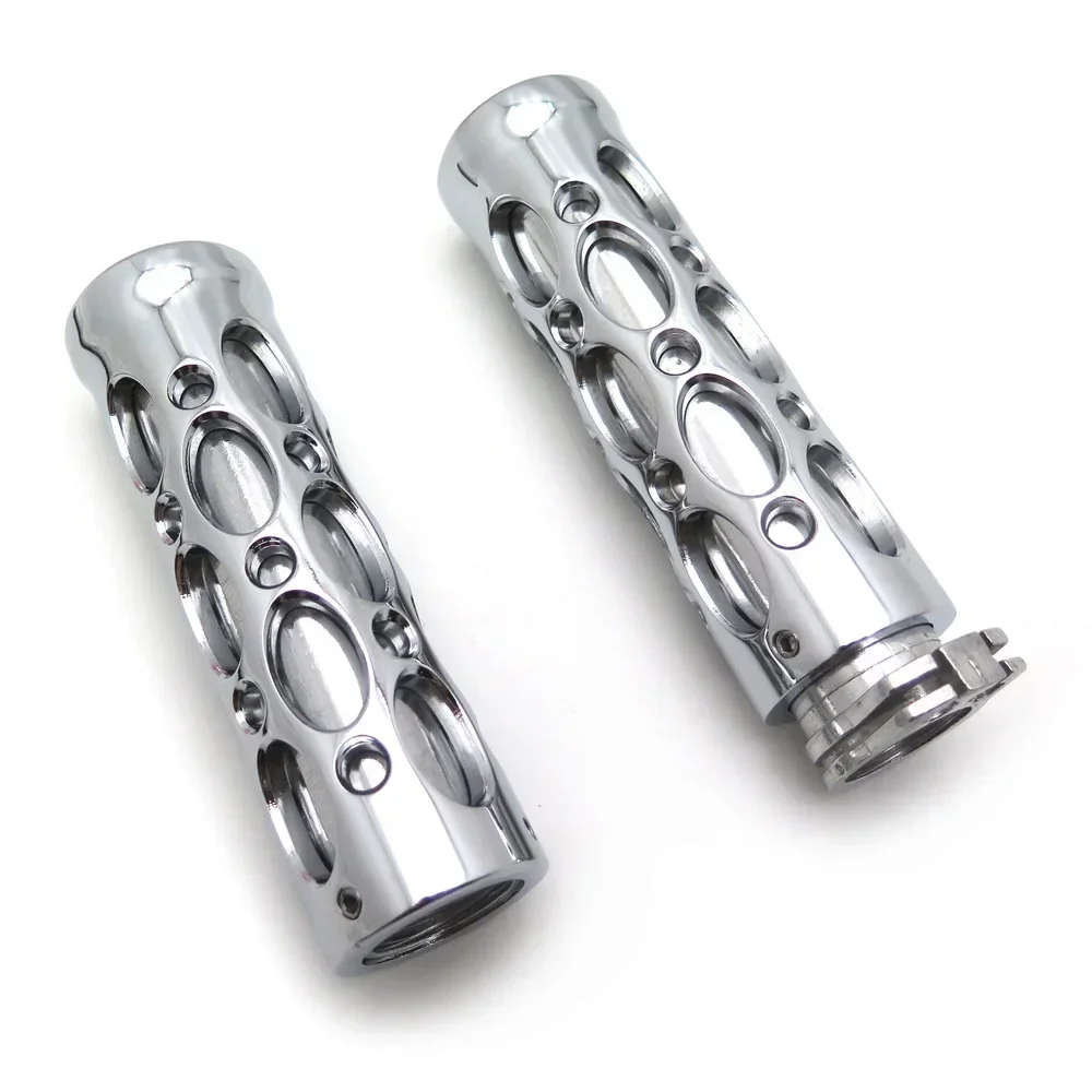 

Hand Grips 22mm for Honda CBR 600 900 929 954 1000 RR All Models and Year Motorcycle Parts Chrome 7/8"