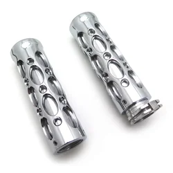 Hand Grips 22mm for Honda CBR 600 900 929 954 1000 RR All Models and Year Motorcycle Parts Chrome 7/8
