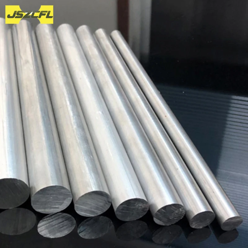 1PC 6061 AL Round Bar Aluminium Rod Φ 10-50MM for Industry or DIY Metal Material Frame Metal Bar Mould CNC Mold Length 300MM