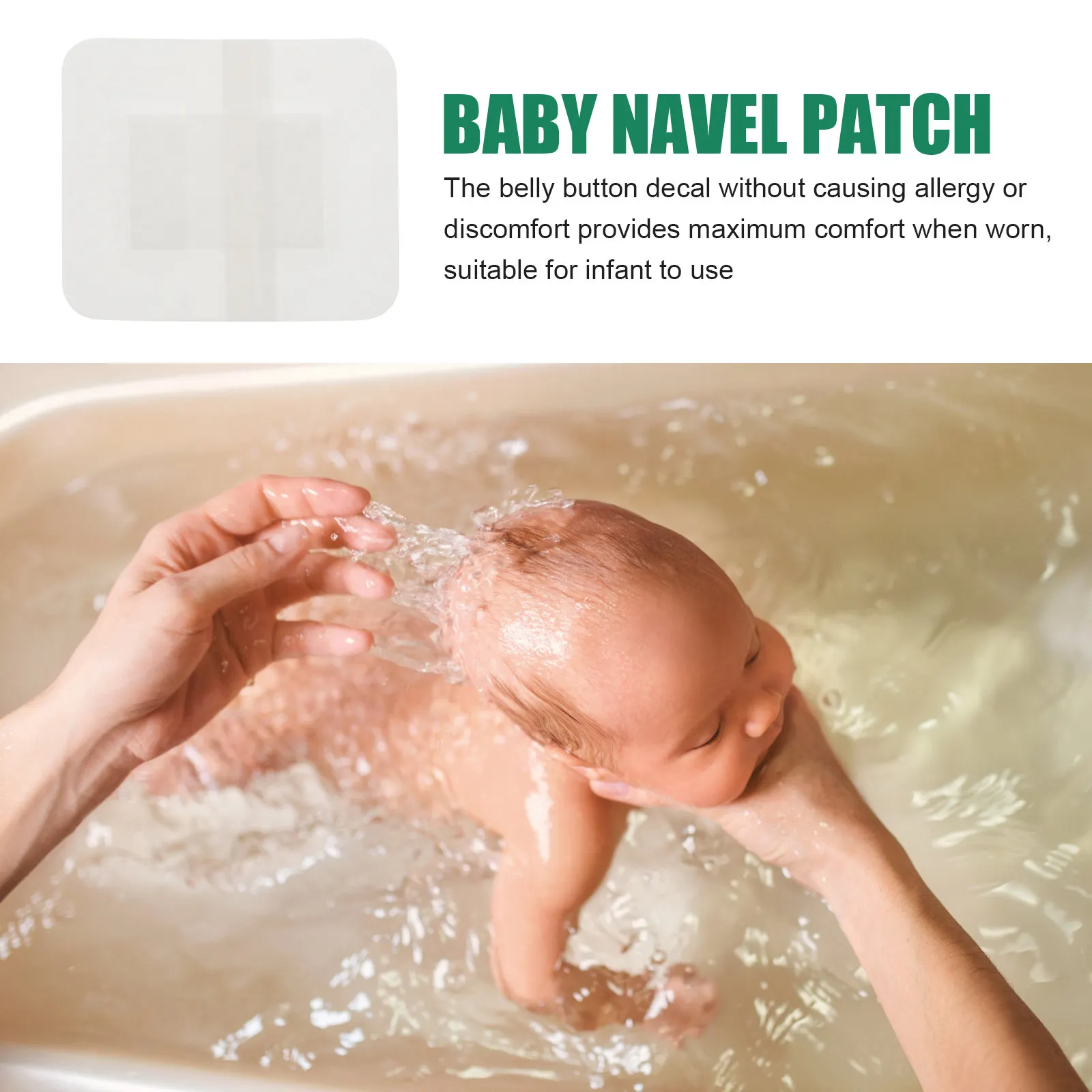 10 Pcs Belly Button Wound Patch Protector Natural Navel Sticker Patches Bandage