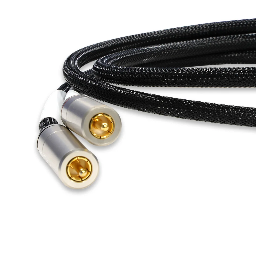 AVplay AV-0701 HiFi Audiophile Hi-end Quality High Class Level RCA Cable Line Wire 0.5mm2 Single crystal copper 1.5m 2m