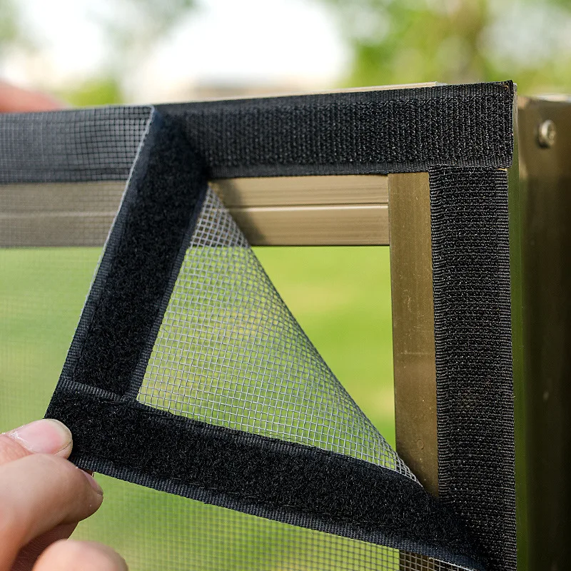mosquitera Inset malla  pantalla  ventana, tul  aire ajustable verano red antimosquitos Invisible fibra  vidrio extraíbl
