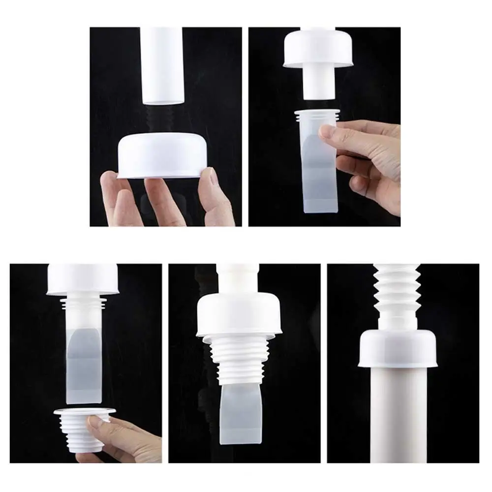 Bouchon de tuyau d'égout domestique, accessoires de salle de bains, tuyau de vidange d'évier, joint en Silicone, noyau de vidange, bague d'étanchéité déodorante, filtre Anti-odeur